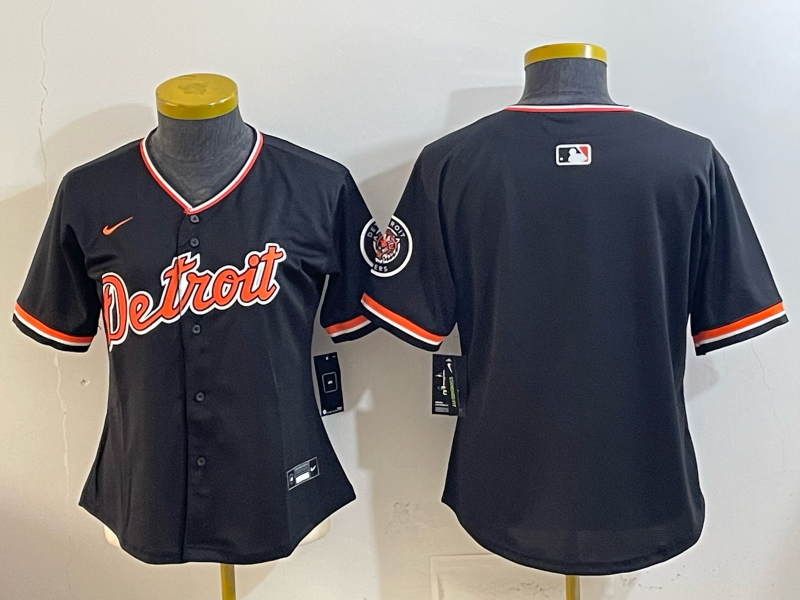 Youth Detroit Tigers blank black Nike 2026 MLB Jersey 0414003